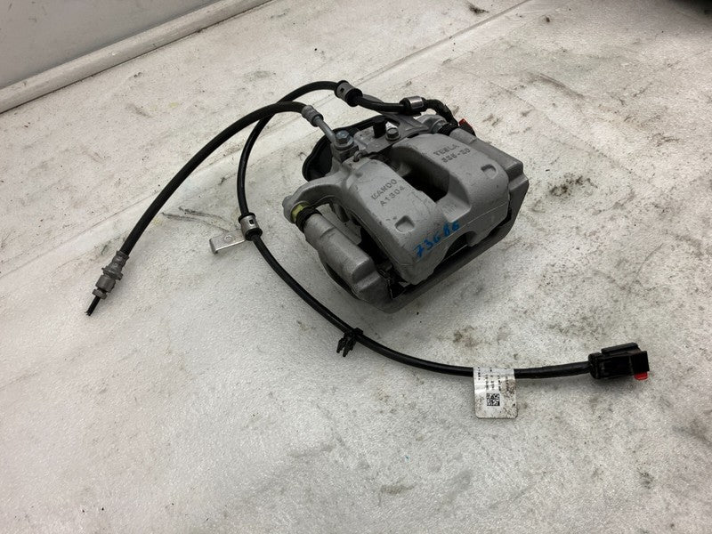 104462400J ⭕ 2020-2024 Tesla Model Y Rear Right Caliper + Brake Hose Line BASE 1044624-00-J