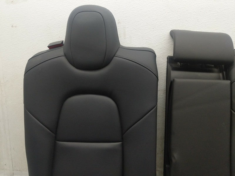 ⭕ 2017 2018 2019 2020 Tesla Model 3 Rear 2nd Seat Upper and Lower Cushion Black