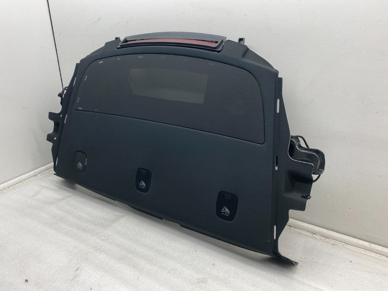 2017-2022 Tesla Model 3 M3 Rear Console Deck Shelf Package Tray Trim Panel Cover