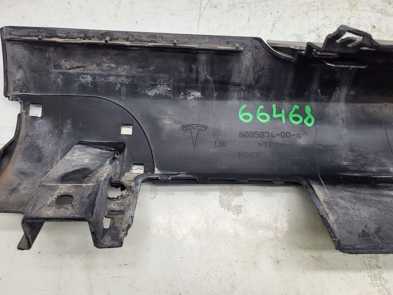 600587400G ⭕2012-2020 Model S Driver Side Skirt Rocker Molding Sill Panel Left 6005874-00-G