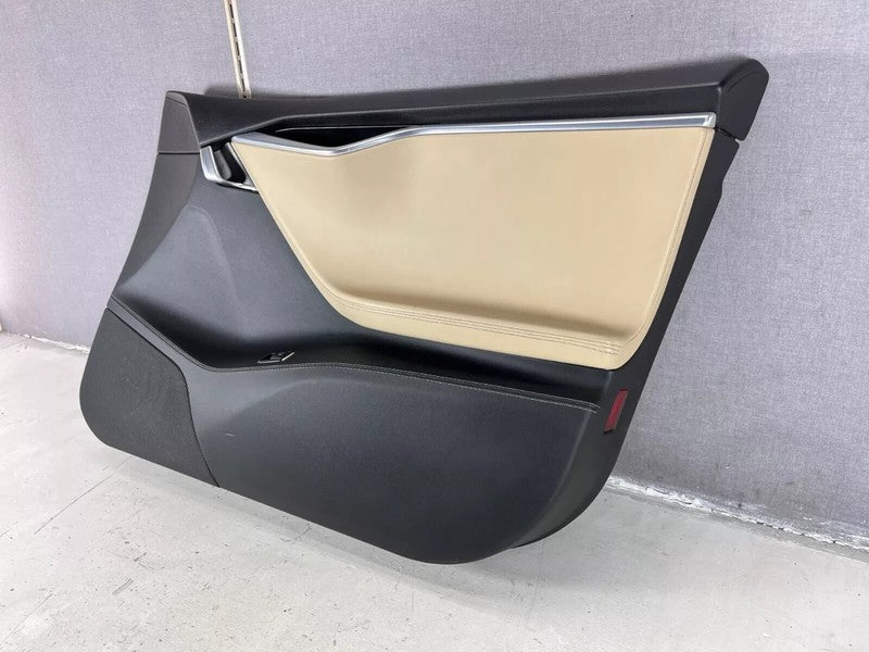 100793620L ⭕ 12-15 Model S Front Right Interior Door Panel Trim Card Cover RH 1007936-20-L
