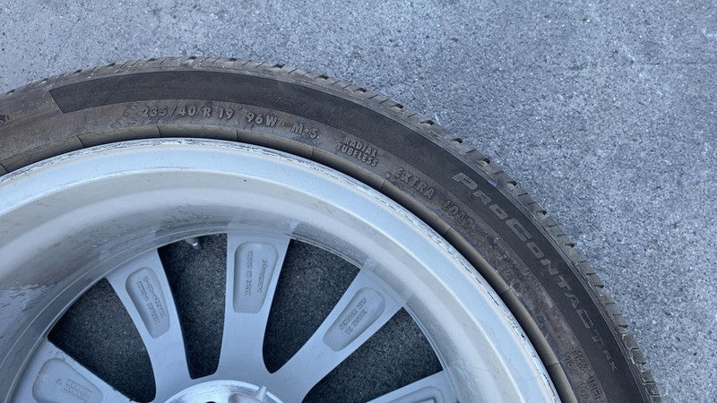 2017-2020 Tesla Model 3 M3 Wheel Rim 19x8.5J+40MM w/ Continental Tire 