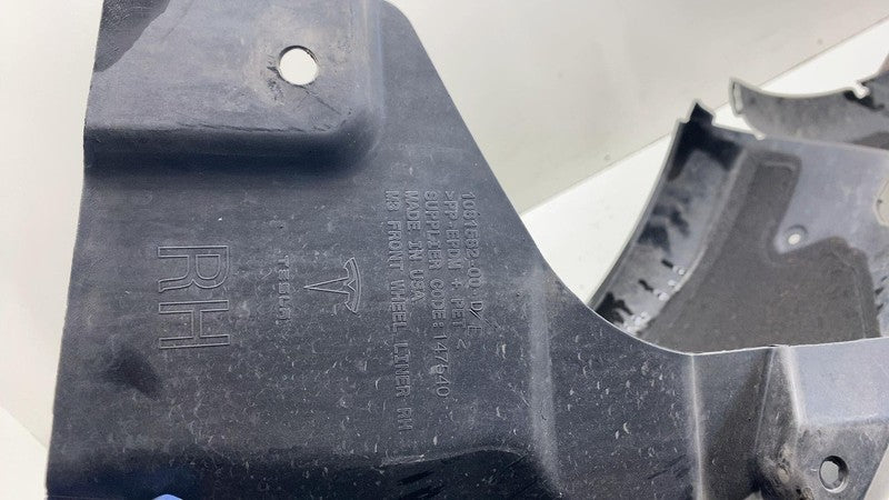 ⭕ 18-23 Tesla Model 3 Front Right Wheel Fender Liner Splash Shield 108