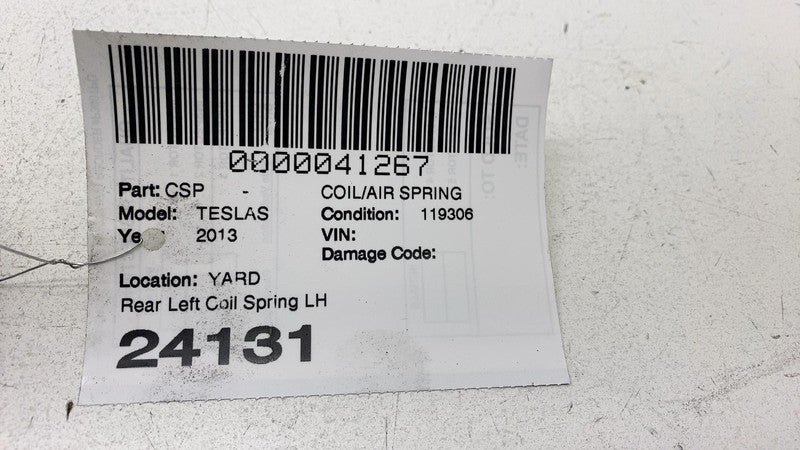 ⭕12-20 Model S Rear Left or Right Suspension Coil Spring Module RWD 10