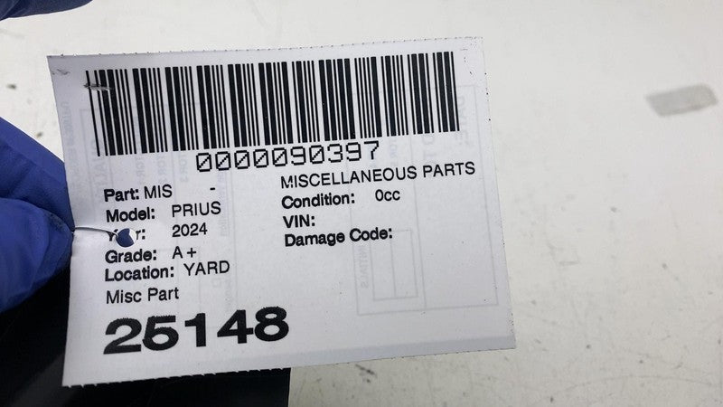 ⭕ 2023-2025 Toyota Prius Rear Trunk Cargo Sill Scuff Plate Trim Panel 