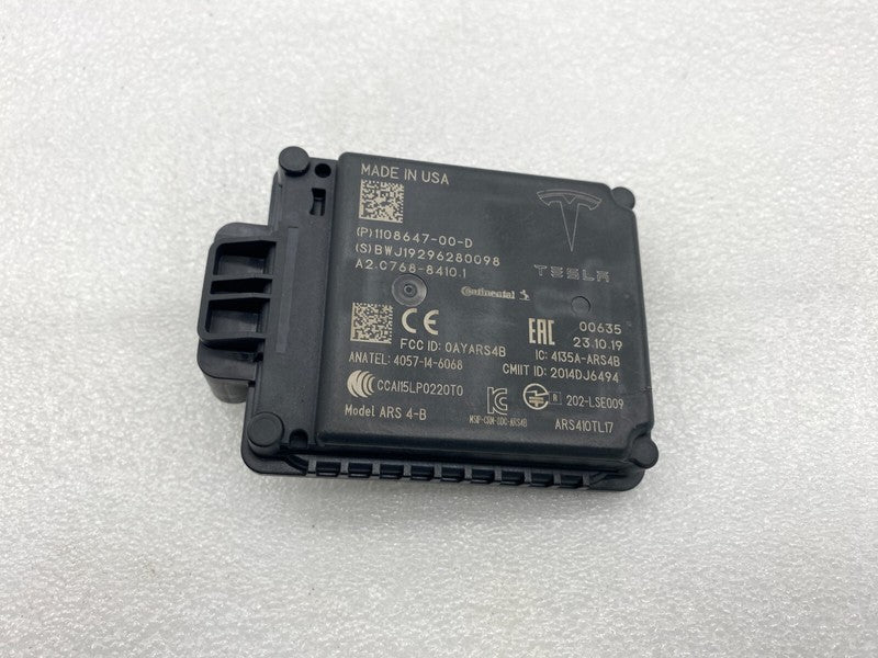 110864700D ⭕16-20 Tesla Model S X 3 Seven Pin Perpendicular Radar Sensor 7-Pin 1108647-00-D