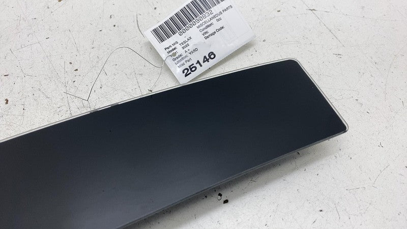 ⭕ 16-26 Tesla Model X Right Falcon Drive C-Pillar Front Applique RH 10