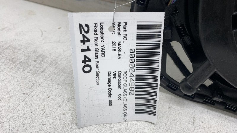 ⭕ 2017-2020 Maserati Levante Panoramic Sunroof Track Frame w/ Glass & 