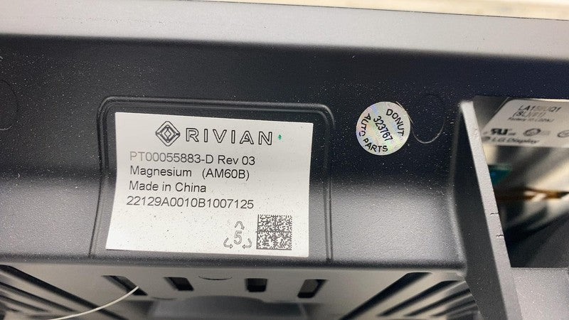 ⭕ 22-24 Rivian R1T R1S Dash Center Navigation Touch Screen Display PT0