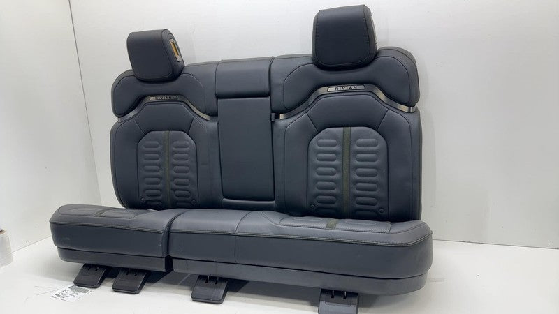 ⭕ 2022-2024 Rivian R1T Rear Left & Right 2nd Row Seat Leather Black Assembly OEM