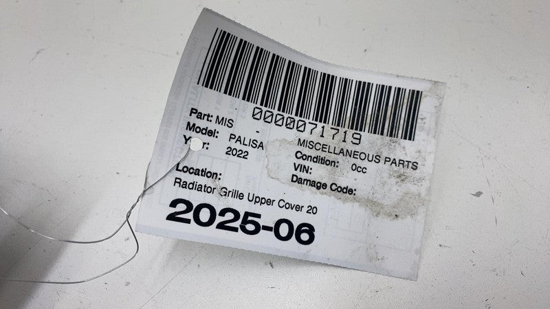⭕2020-2022 Hyundai Palisade Front Radiator Grille Upper Cover Panel 86