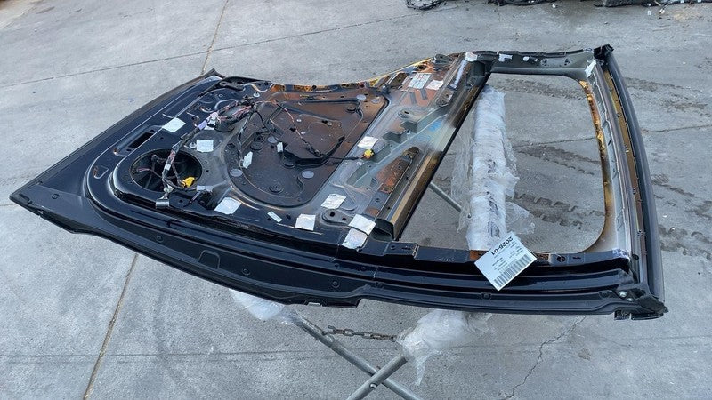 1028790-00-K ⭕ 2016-2024 Tesla Model X Rear Driver Side Falcon Door Shell Panel LH Black PBSB