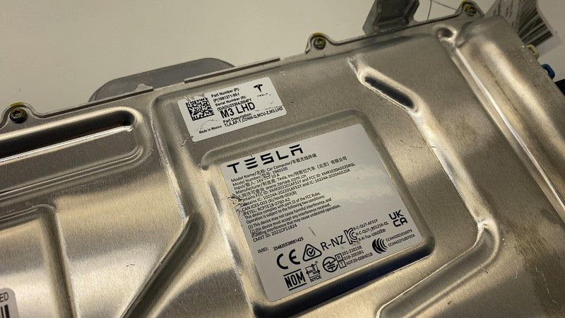 ⭕ 22-23 Model 3 MCU Media Control Unit Service Car Computer Module 168