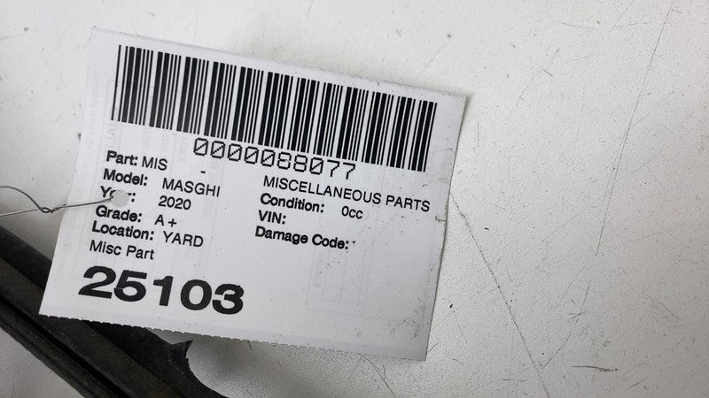 ⭕ 2014-2024 Maserati Ghibli Front Windshield Cowl Vent Grille Panel 67