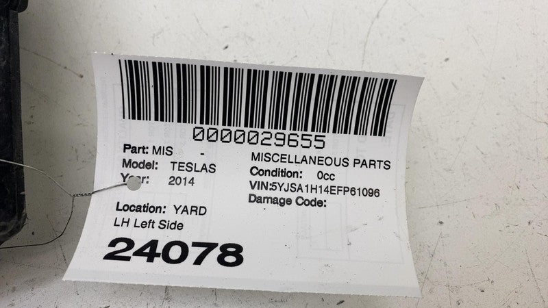 101151900D ⭕ 12-15 Tesla Model S Front AC Air Conditioner Condenser Duct Left 1011519-00-D