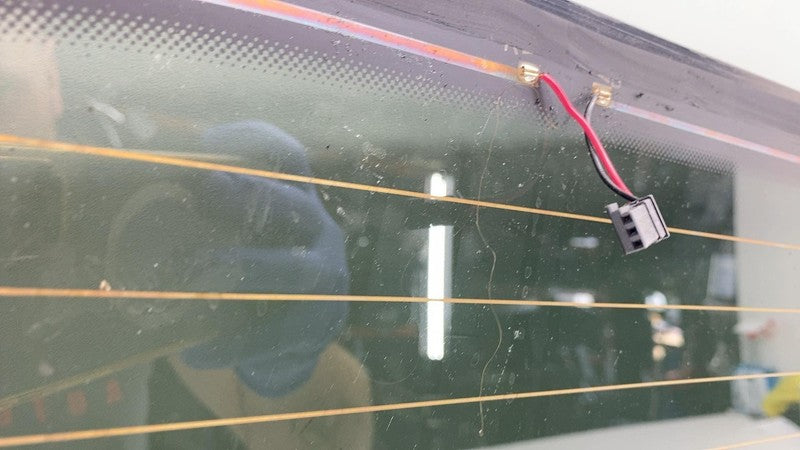 PT00000483J ⭕ 2022-2025 Rivian R1T Rear Windshield Windscreen Back Window Glass PT00000483-J