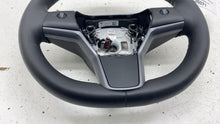 ⭕ 2021-2023 Tesla Model 3 Steering Wheel Assy Leather Black Heated 1490214-00-B