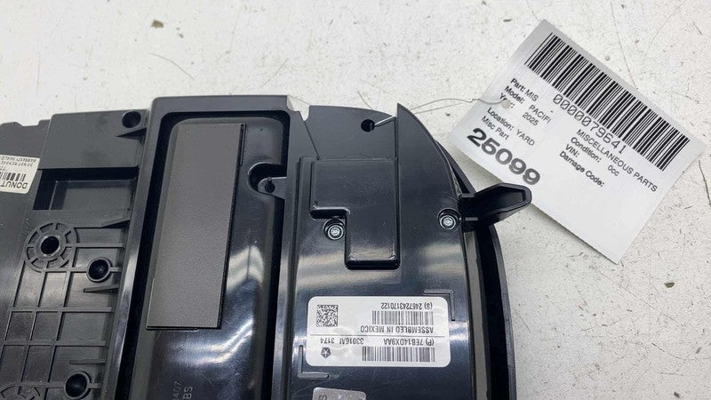7EB14DX9AA ⭕ 2021-2025 Chrysler Pacifica Overhead Console Panel Assembly 7EB14DX9AA