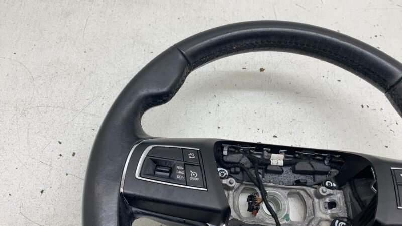 ⭕ 2017-2020 Maserati Levante Steering Wheel Leather Black w/ Control Switch OEM