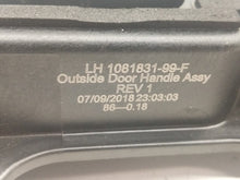 ⭕ 17-20 Tesla Model 3 Front = Rear Left Exterior Door Handle Outer 1081831-99-F