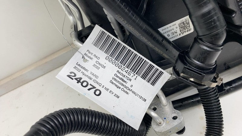 25380GI400 ⭕ 2022 Hyundai Ioniq 5 NE EV 239kw Condenser Cooling Fan Radiator 253E0-GI200