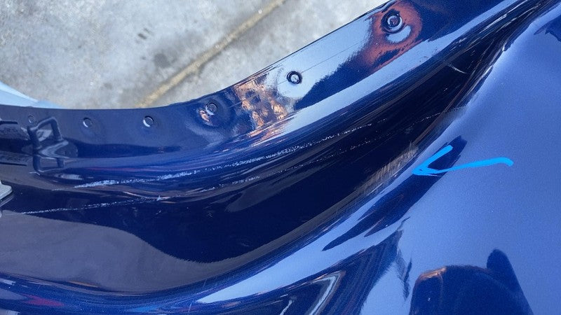 ⭕ 17-20 Tesla Model 3 Rear Left Quarter Panel Structural Frame Cut Blue - PPSB