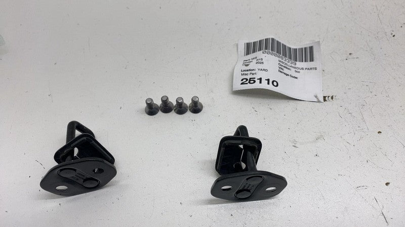 PT00003702 ⭕ 2022-2025 Rivian R1S Pair of Door Lock Latch Striker Hook w/ Screws PT00003702