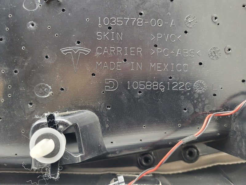 1035778 00 A ⭕16-20 Tesla Model X Front Driver Side Door Panel Trim Card Left LH 1035778-00-A