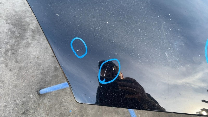 2012-2015 Tesla Model S MS Front Bonnet Hood Shell Panel Assembly Blac