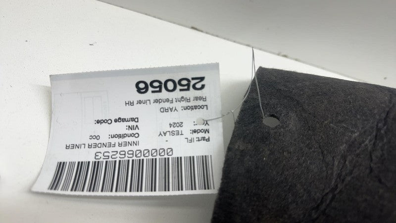 1492616-00-A ⭕ 20-24 Tesla Model Y Rear Right Wheel Fender Liner Splash Shield 1492616-00-A
