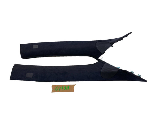 ⭕ 16-20 Model S Left & Right Upper A-Pillar Cover Trim 1002488-06-K/1007440-06-K