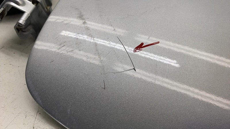 ⭕ 2023 2024 2025 Toyota Prius Fuel Tank Gas Cap Door Lid Cover Silver - 1L0 OEM