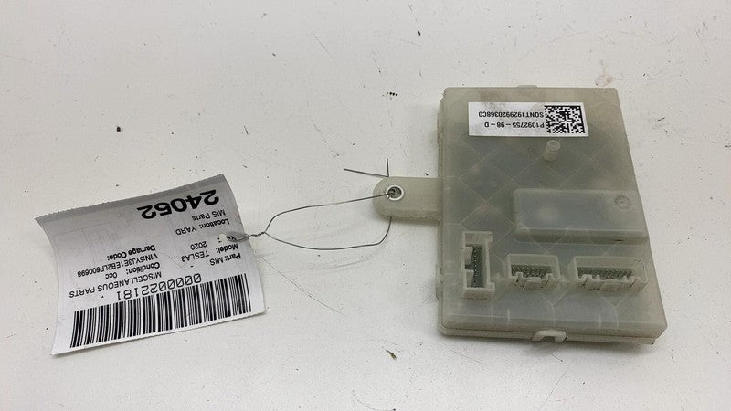 1092755 98 D ⭕ 2017-2023 Model 3 GEN 3 Charge Port Controller ECU Control Module 1092755-98-D