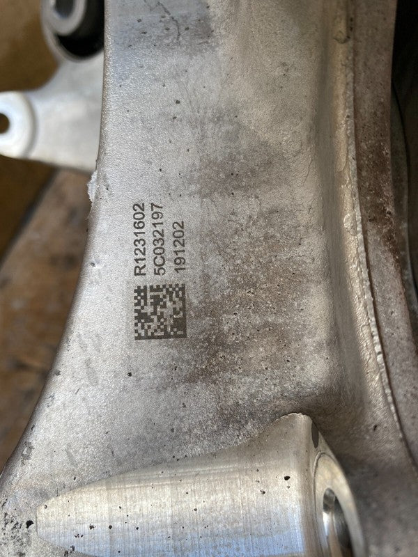 1044416 00 F 17-23 Model 3 Rear Right Side Spindle Knuckle w/ Shield & Wheel Hub 1044416-00-F