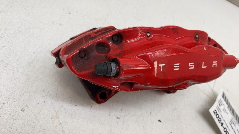 ⭕ 2016-2020 Tesla Model X MX Rear Driver Side Brembo Brake Caliper Red