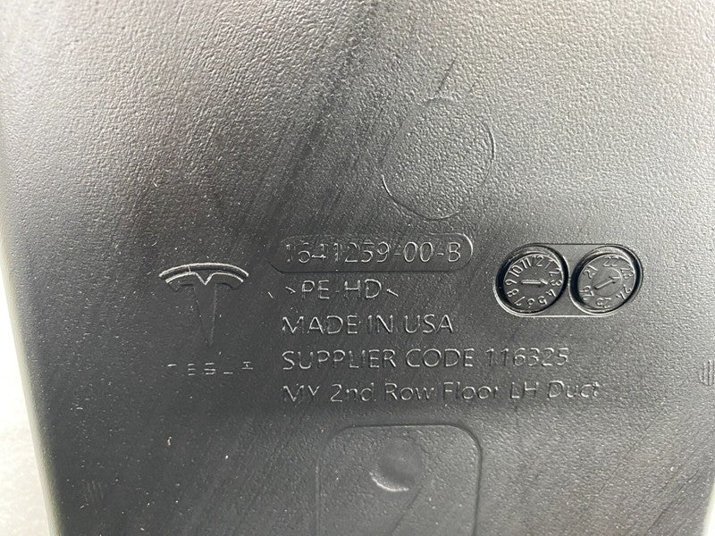 164125900B 2020 2021 2022 2023 Tesla Model Y Rear 2nd Floor Ducting Air Distribution Assy
