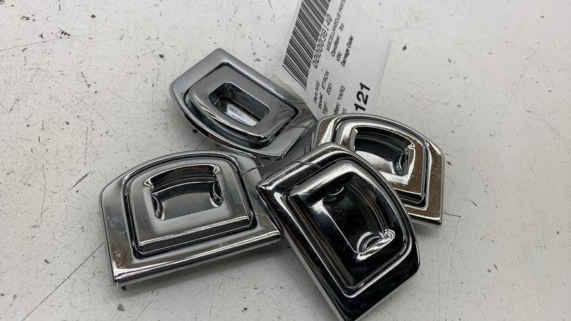 1K0864203C 19-23 Audi E-Tron Quattro Trunk Luggage Cargo Tie Down Hook Chrome 4x 1K0864203C