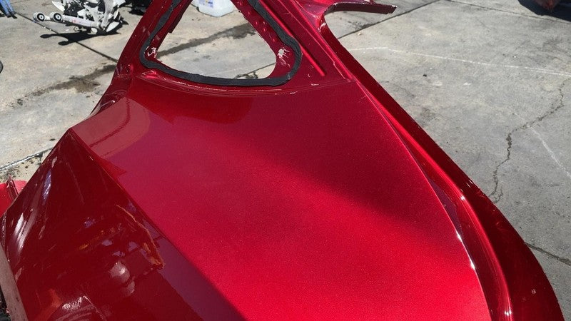 ⭕ 2020-2024 Tesla Model Y Rear Left Quarter Panel Structural Cutout LH Red PR01