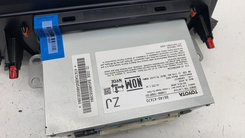 86140-47A70 ⭕ 2023-2024 Toyota Prius Navigation Radio Touchscreen Car Display 86140-47A70