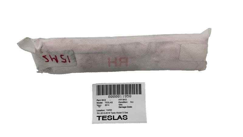 ⭕ 2012-2017 Tesla Model S MS Front Passenger Side Seat Airbag Right 1005258-00-D