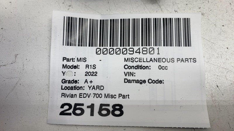 Miscellaneous Parts RIVIAN R1S 22