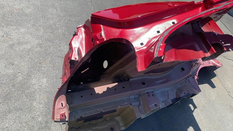 ⭕ 2017-2020 Tesla Model 3 Rear Left Quarter Panel Structural Frame Cut Red PPMR