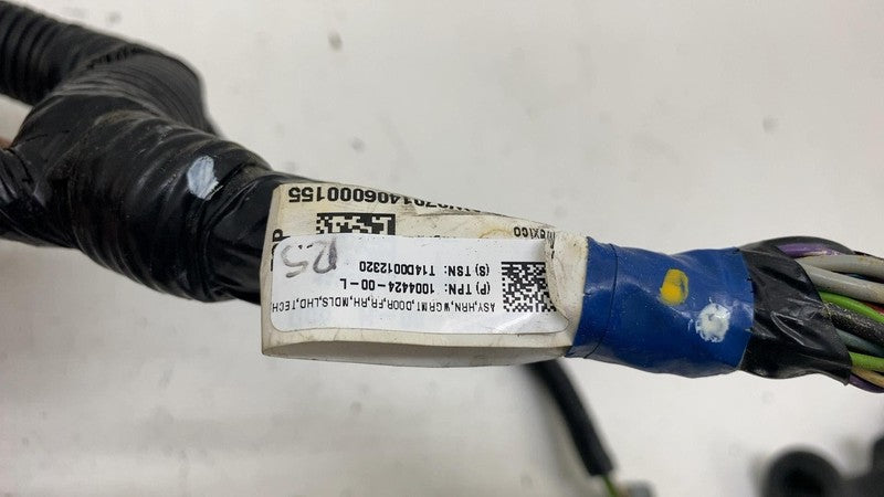 ⭕2012-2020 Tesla Model S Front Right Door Wiring Harness Cable Wire 10