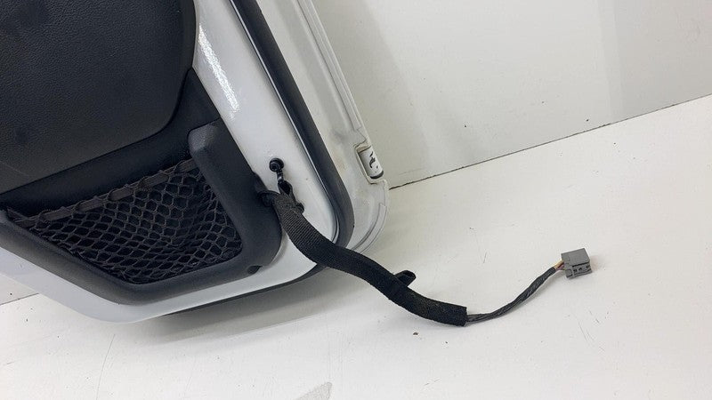 ⭕ 12-18 Jeep Wrangler Rear Driver LH Door Panel w/ Window Glass Left White - PW7