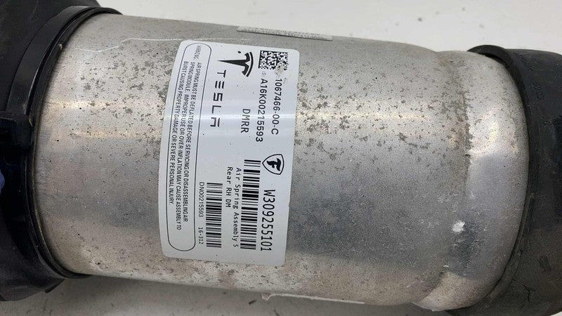 ⭕ 16-20 Model S Rear Right Suspension Air Spring Shock Absorber AWD 10