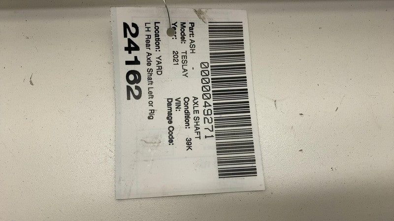 118816101C 2020-2024 Tesla Model Y MY Rear Left or Right CV Axle Shaft Halfshaft 28MMx580MM