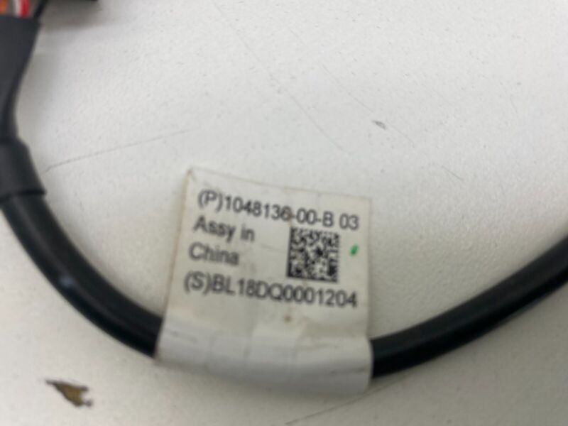 108502300A ⭕16-20 Model S High Voltage Battery Shunt Conductor w/ Wiring Cable 1048136-00-B