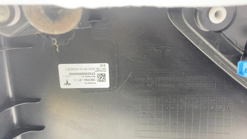 1697294-01-I ⭕ 20-24 Model Y Front Driver Side Door Panel Trim Card Cover Left 1697294-01-I