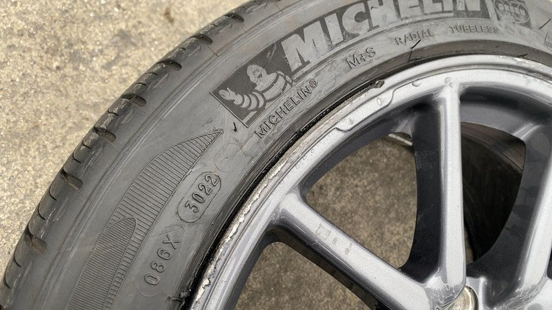 ⭕ 17-20 Model 3 18x8.5 +40MM Wheel Rim w/ Michelin Tire 235/45R18 1044