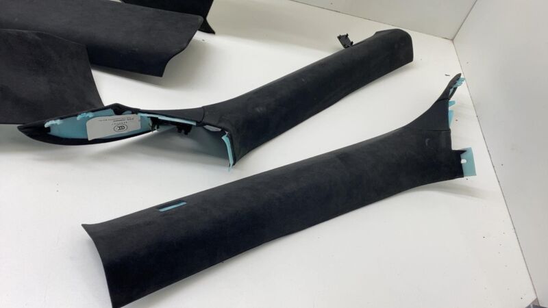 2016-2020 Tesla Model S SET of Ceiling Headliner Sunvisor Upper A + B + C-Pillar